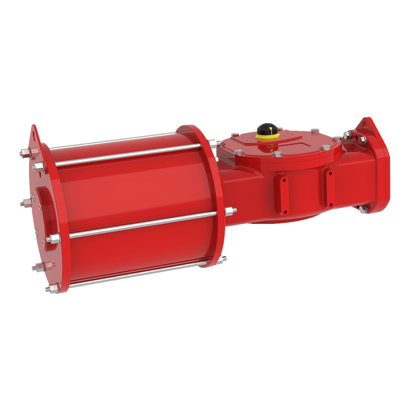 Attuatore pneumatico Scotch Yoke Double Acting JHD2E0410YDA